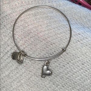 Alex and Ani heart bracelet